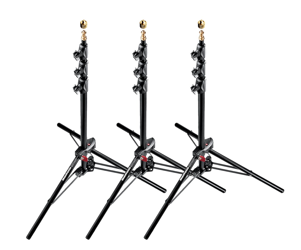 Manfrotto 1051BAC-3 3-Pack Compact Photo Stand Mini with Air Cushioning