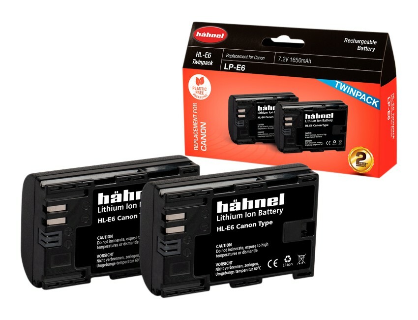 Hähnel baterie Canon HL-E6 TWIN PACK (LP-E6)