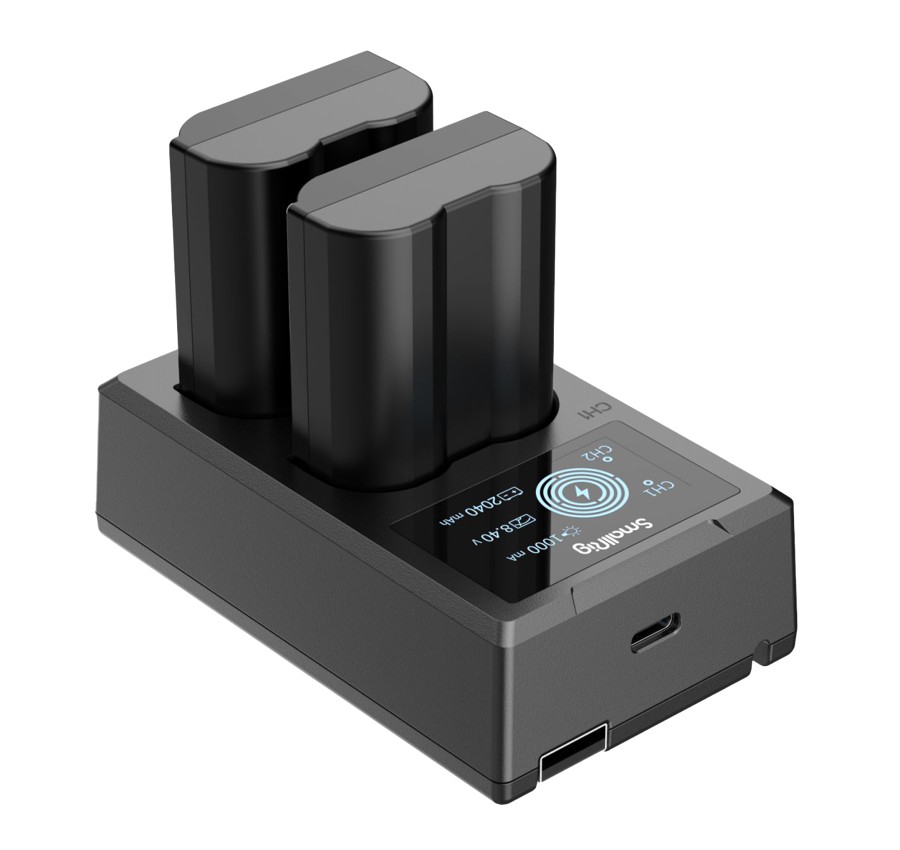 SmallRig 3820B EN-EL15 Battery & Charger Kit pro Nikon (2x baterie + duální nabíječka)