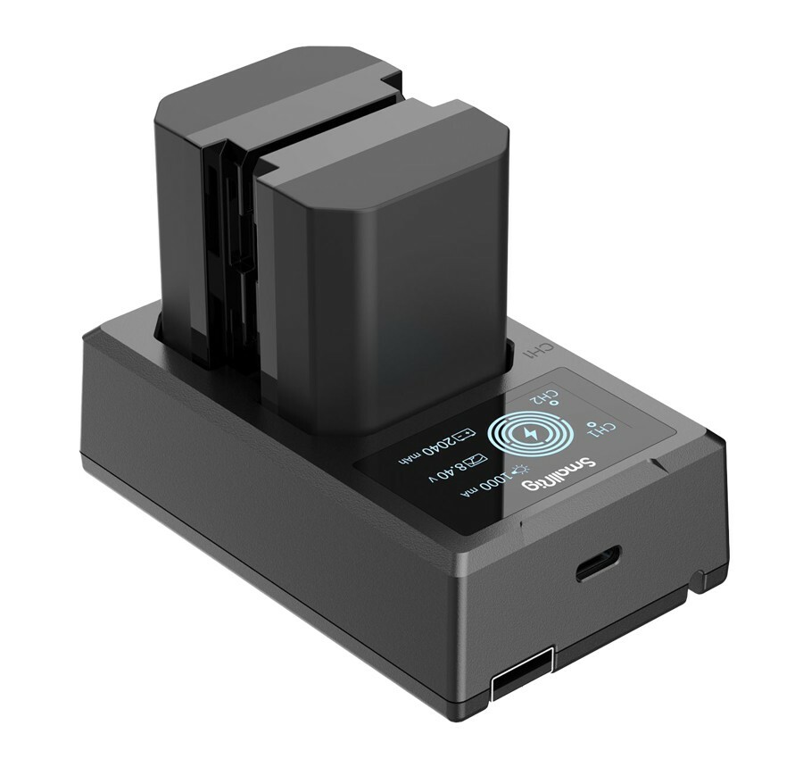SmallRig 3824 NP-FZ100 Battery & Charger Kit pro Sony (2x baterie + duální nabíječka)