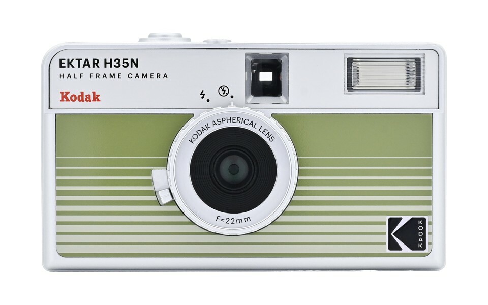 Fotoaparát Kodak EKTAR H35N Camera Striped Green
