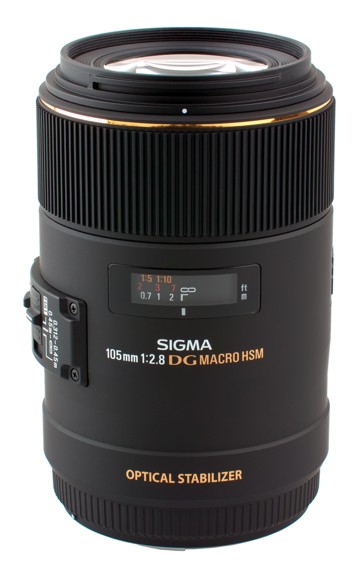 Sigma 105 mm F 2,8 Macro EX DG OS HSM pro Canon
