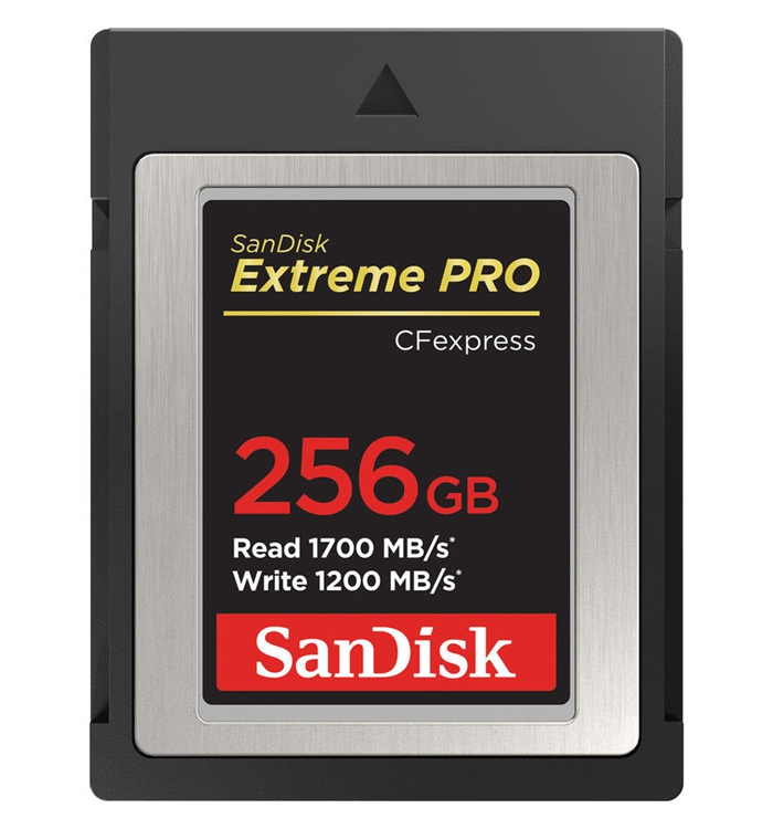 SanDisk Extreme PRO CFexpres 256GB, Type B