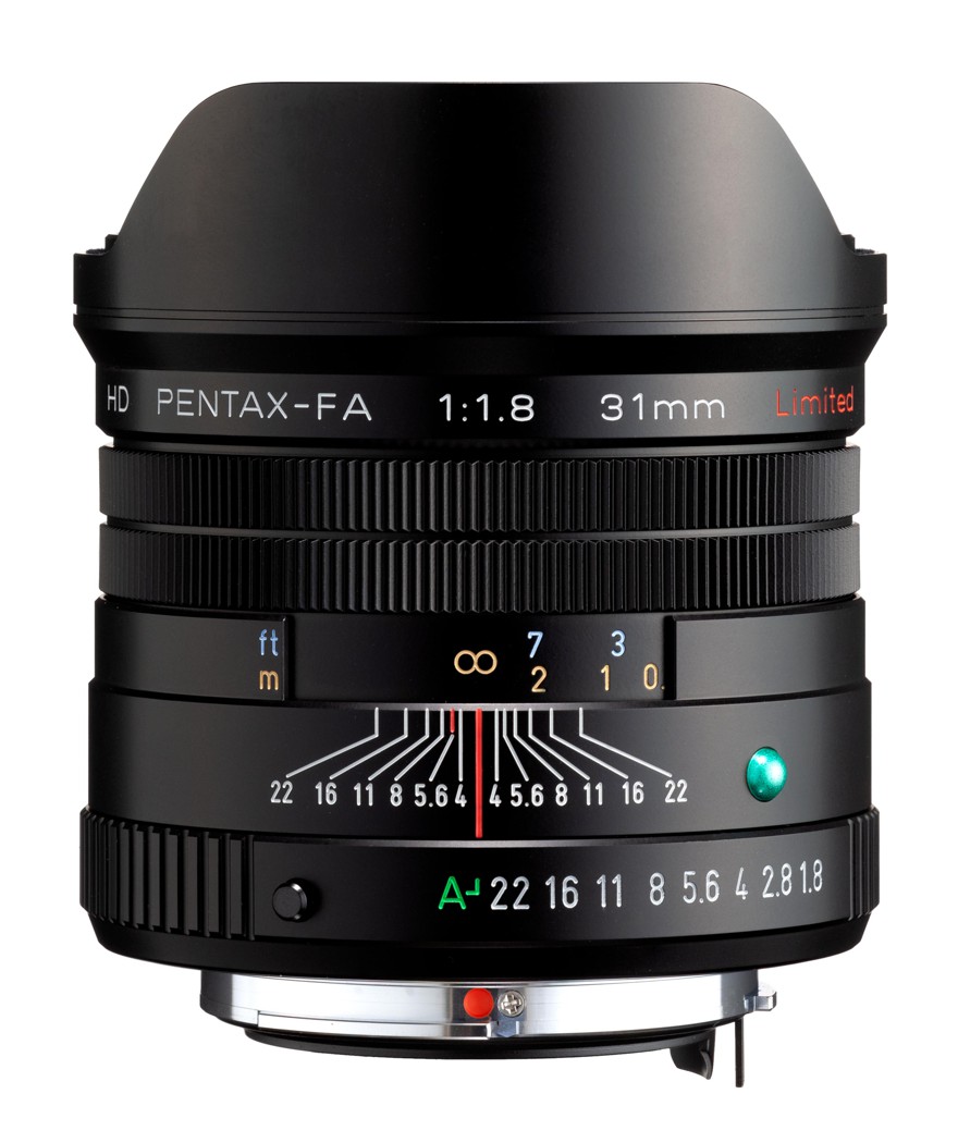 Pentax HD FA 31 mm F 1,8 Limited černý