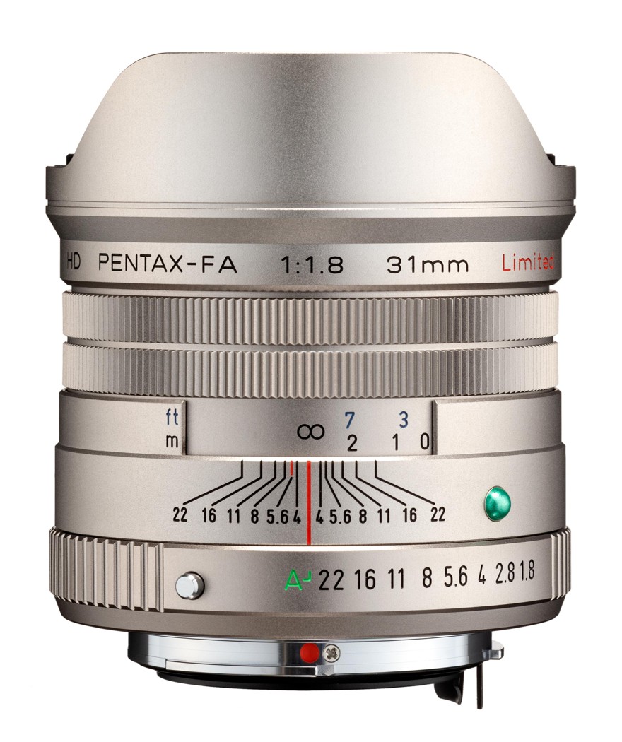 Pentax HD FA 31 mm F 1,8 Limited stříbrný