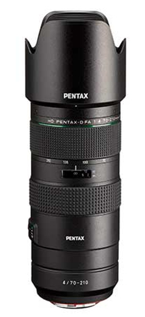 Pentax HD D-FA 70-210 mm F4 ED SDM WR