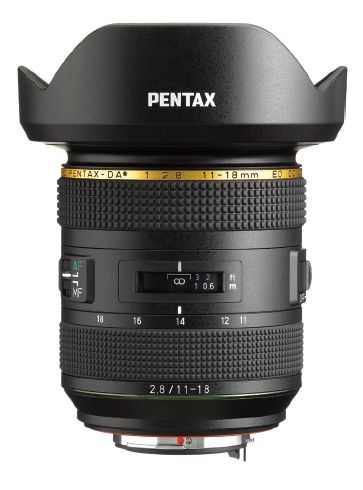 Pentax HD DA* 11-18 mm F2,8 ED DC AW
