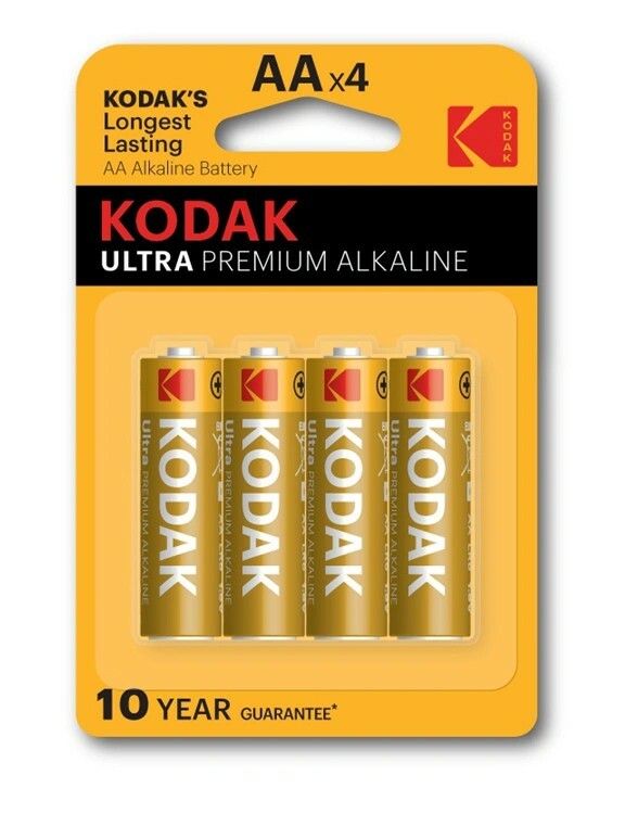 Kodak AA baterie ULTRA PREMIUM alkalická, 4 ks
