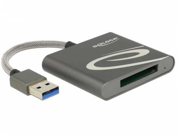 Delock USB 3.0 čtečka karet pro paměťové karty XQD