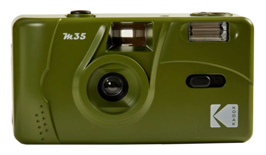 Kodak M35 fotoaparát s bleskem zelený