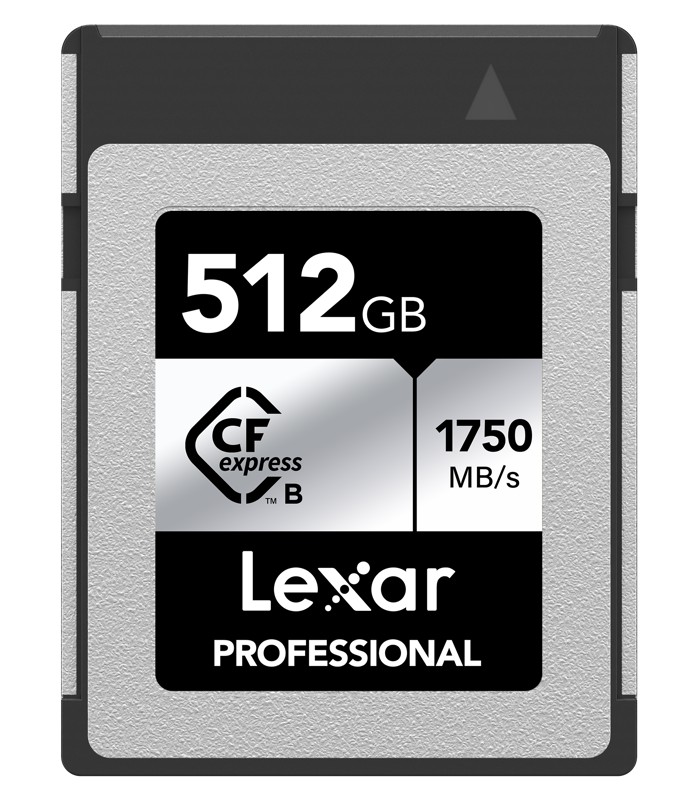 Lexar CFexpress Typ B 512GB Pro Silver Serie R1750/W1300