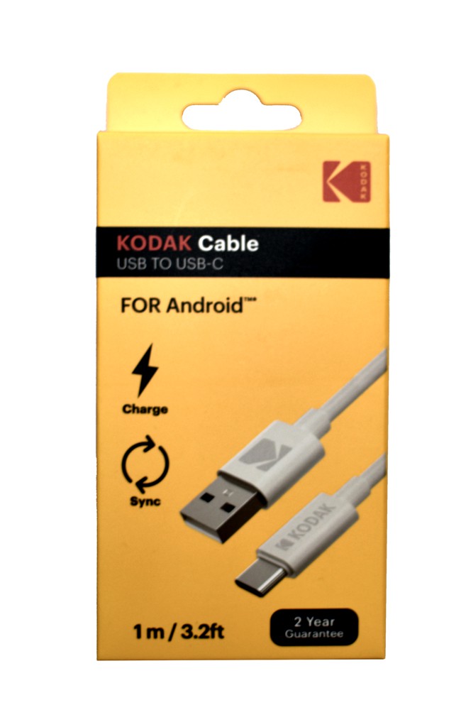KODAK kabel USB A <-> USB C 1m bílý