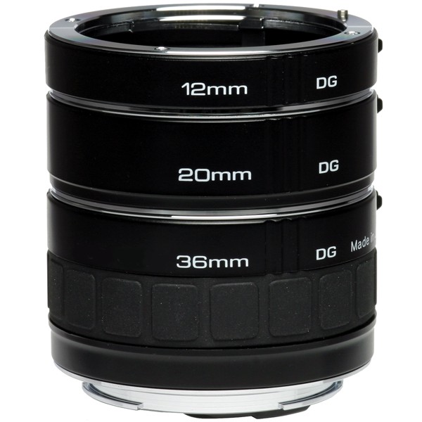 Kenko sada mezikroužků na Nikon (12, 20, 36 mm) DG