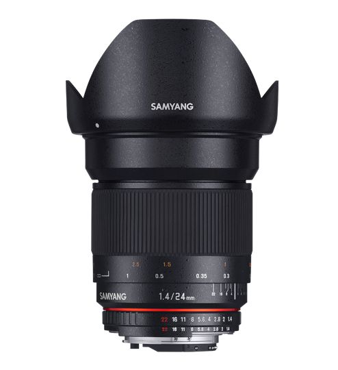 Samyang 24mm F/1.4 ED AS IF UMC AE pro Nikon