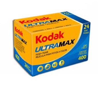 Kodak Ultra Max 400/24 barevný negativní kinofilm