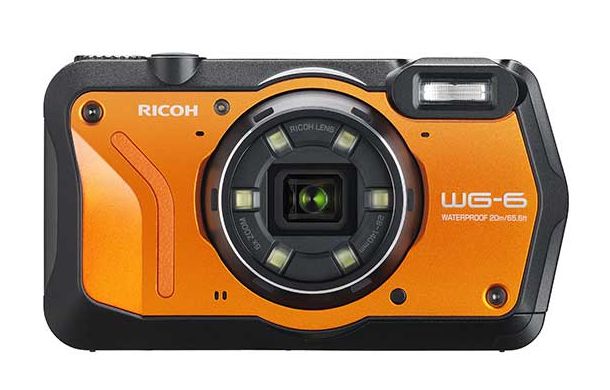 Ricoh WG-6 GPS Oranžový