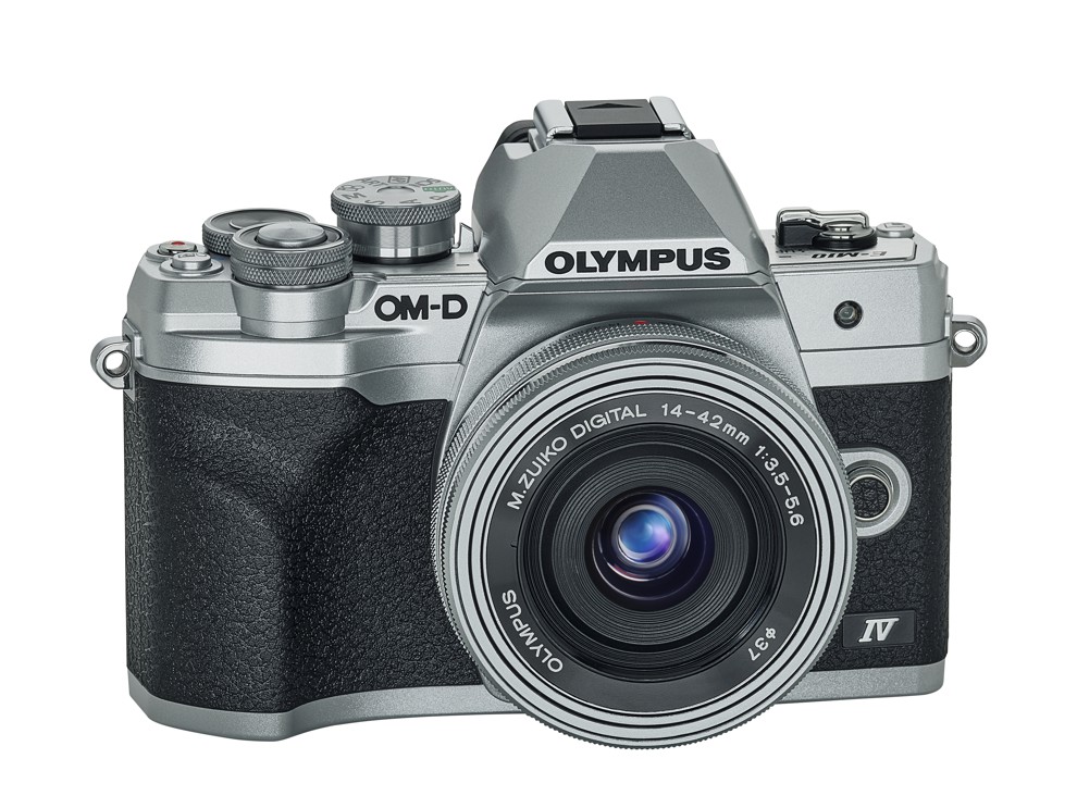 Olympus OM-D E-M10 mark IV + 14-42 EZ stříbrný
