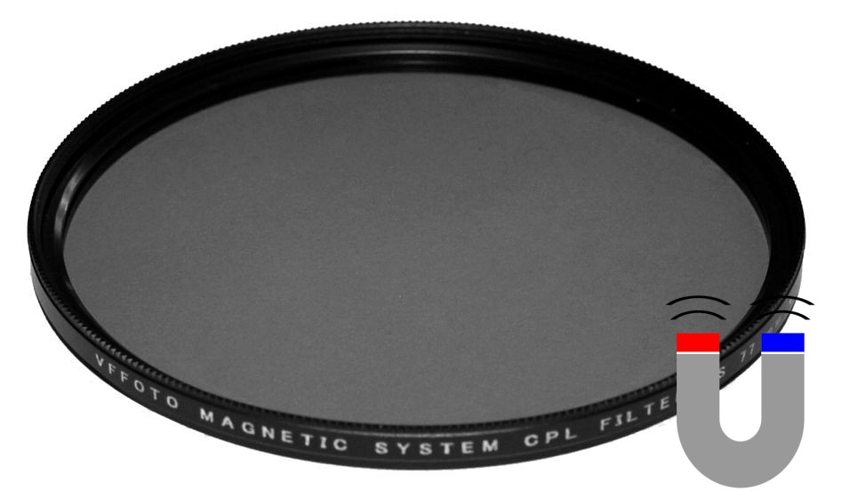 VFFOTO magnetický polarizační filtr PS 52 mm