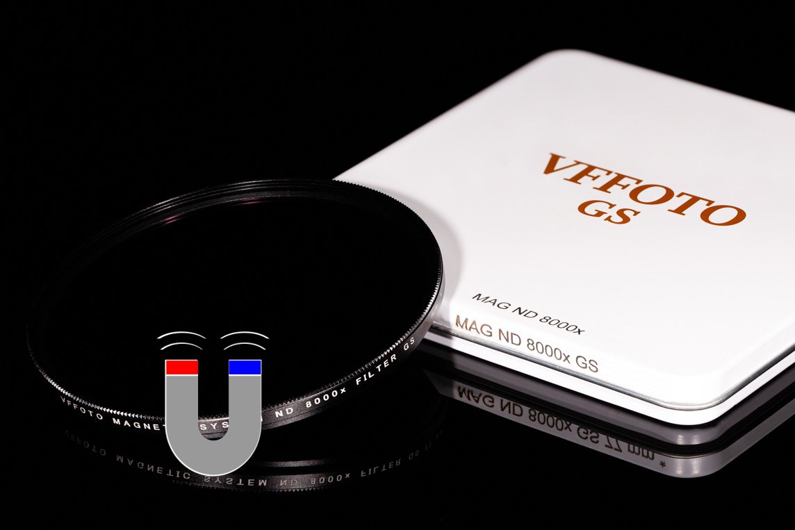 VFFOTO magnetický ND 8000x filtr GS 49 mm