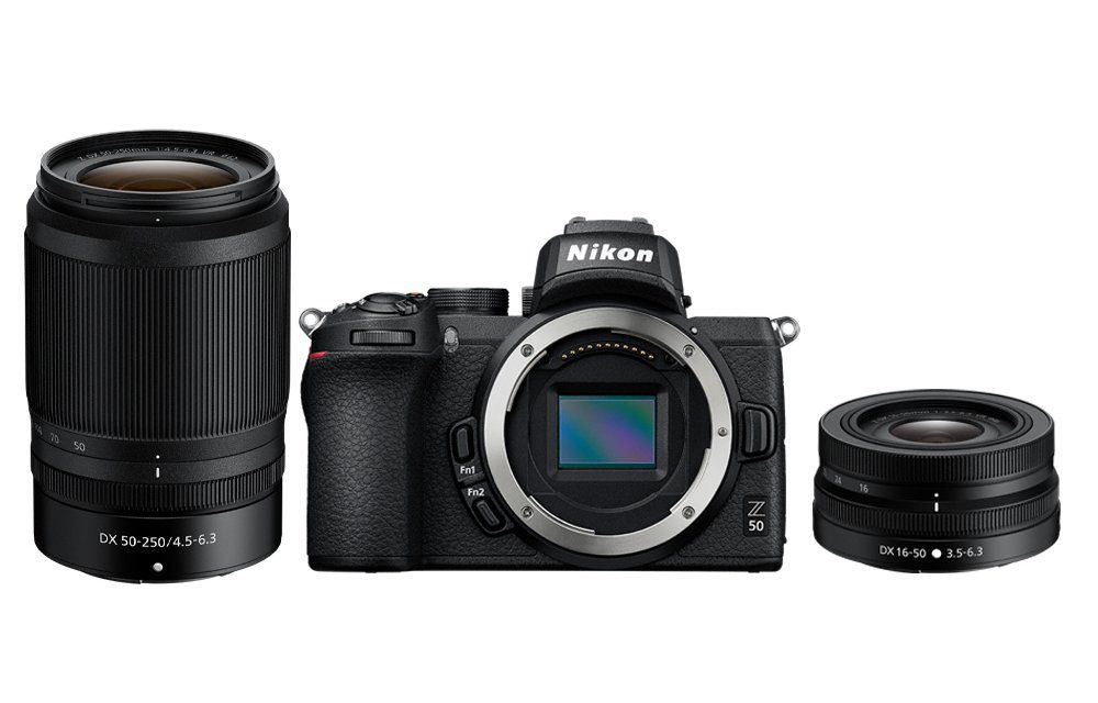 Nikon Z50 + 16-50 VR / 50-250 VR
