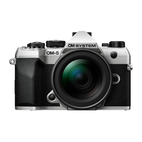 OM System OM-5 II M.Zuiko Digital 12-45mm F4 PRO lens Kit silver