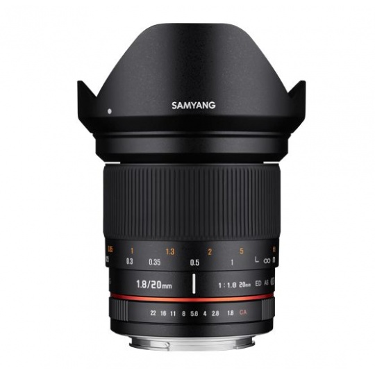 Samyang 20mm F/1.8 ED AS UMC pro Canon EF