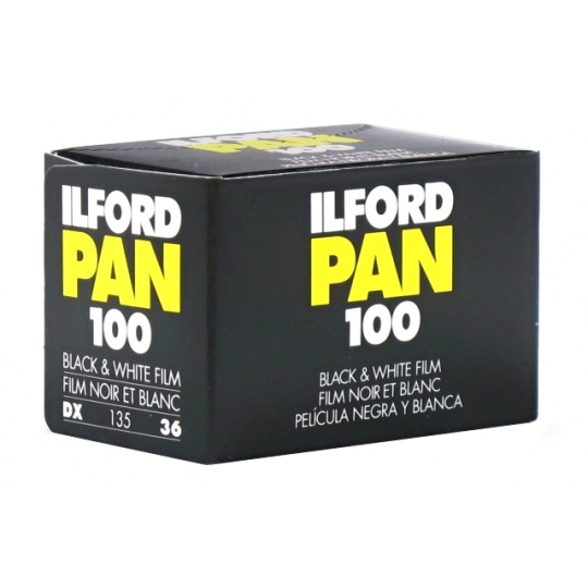 Ilford PAN 100/36 černobílý negativní kinofilm