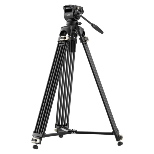 SmallRig 4686 Heavy-Duty Fluid Head Video Tripod Kit AD-01S