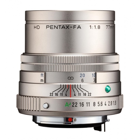 Pentax HD FA 77 mm F 1,8 Limited stříbrný