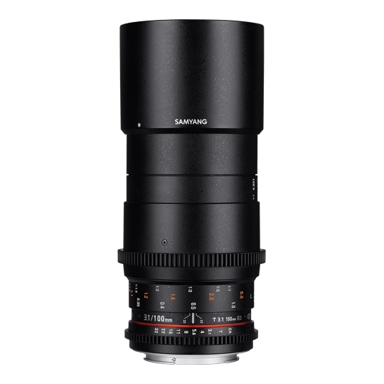 Samyang 100mm T3.1 VDSLR ED UMC Macro pro Sony FE