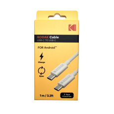 KODAK kabel USB C <-> USB C 1m bílý
