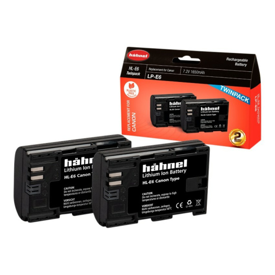 Hähnel baterie Canon HL-E6 TWIN PACK (LP-E6)