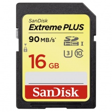 Sandisk Extreme Plus SDHC 16 GB 90 MB/s Class 10 UHS-I, U3, V30 Sandisk Extreme Plus SDHC 16 GB 90 MB/s Class 10 UHS-I, U3, V30