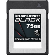 Delkin CFexpress 75GB Black Type-B Delkin CFexpress 75GB Black Type-B
