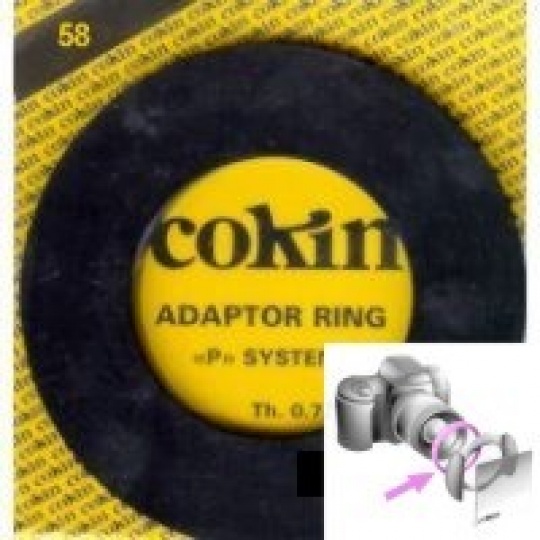 P458 Cokin adaptér 58mm  P system