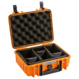 B&W Outdoor Cases Type 1000 / Orange (divider system)