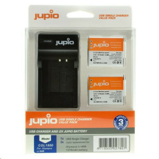 Jupio 2x baterie Li90B/92B pro Olympus  a  USB nabíječka