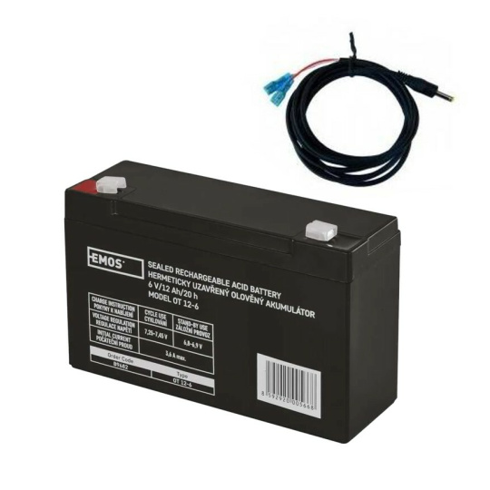 Externí baterie k pastem Bunaty Full HD (GSM) (GSM 4G) + propojovací kabel