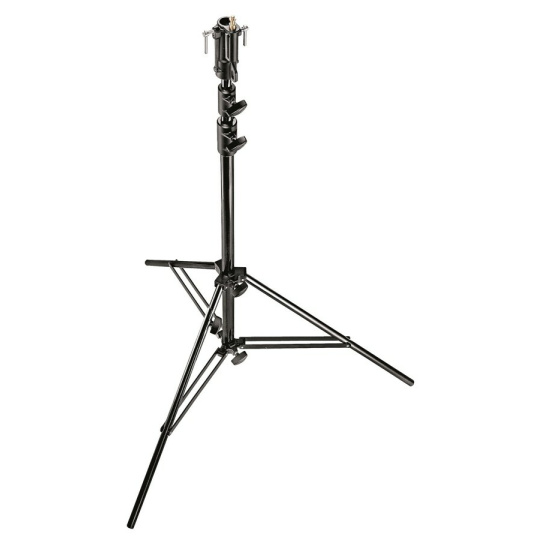 Manfrotto Black chrome plated 3-Section steel stand