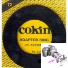 P472 Cokin adaptér 72mm P system P472 Cokin adaptér 72mm P system