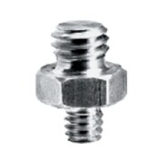 Manfrotto 147 Short Adapter Spigot 3/8"and1/4"