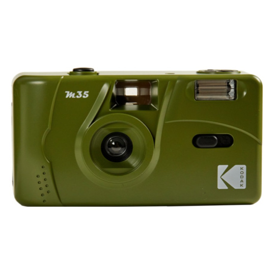 Kodak M35 fotoaparát s bleskem zelený