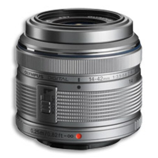 Olympus M.ZUIKO 14-42mm f3,5-5,6 II R silver