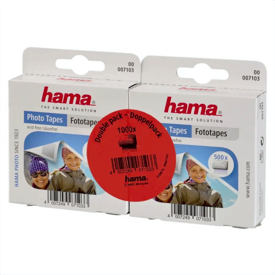 Hama fotopodlepky oboustranné, 2x500 ks