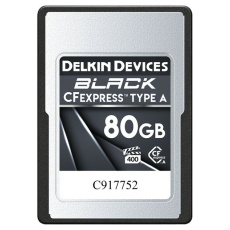 Delkin CFexpress BLACK, VPG400 80GB Type-A