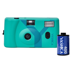 Yashica MF-1 Snapshot Art Camera Turquoise
