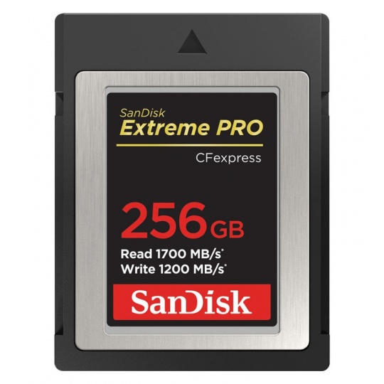 SanDisk Extreme PRO CFexpres 256GB, Type B