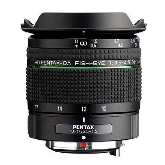 Pentax HD DA 10-17 mm F 3,5-4,5 ED rybí oko