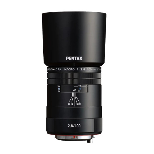 Pentax HD DFA 100 mm F 2,8 ED AW Macro černý