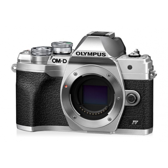 Olympus OM-D E-M10 mark IV tělo stříbrné